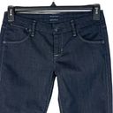 Hudson Jeans Hudson SZ 27 Carefree Jeans Low-Rise Straight Leg Pockets Dark Wash Blue *SAMPLE Photo 1