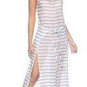 PilyQ  Bay Stripe Sophie Tie Dress Swim Coverup Photo 0