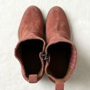 Frye NEW  Alton Leather Chelsea Boots Rosewood Suede Size 7.5 Photo 2