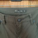 prAna  dark green skinny leg pants w short inseam - size 10 Photo 1