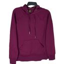 Athletic Works Deep Plum Soft Fleecy Inside Pullover Hoodie Wm XS 0-2 Photo 6