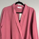 Stitch Fix NWT  Heatherly Ellison Surplice Bodysuit Dusty Pink Mauve Plus 1X Photo 1