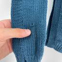 Lululemon  Yin To You Sweater Alberta Lake Blue Side Slits 100% Wool Size 2 Photo 6