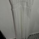 White House | Black Market NWT  Braided Halter Maxi Dress In White Size 6 Photo 10