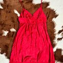 Victoria's Secret Victoria’s Secret Red Slip Nightie Photo 2