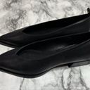 Massimo Dutti  WELT BALLET FLATS LIMITED EDITION leather black size 8 pointed toe Photo 6