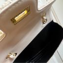 Faux Pearl Straw Braid Purse/Shoulder Bag Photo 2