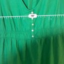 Isabel Maternity  Short Sleeve Woven Maternity Dress - Green Women’s M NWOT Photo 6