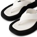 The Row  Ginza Thong Sandals in Natural & Black 36.5 With Box Womens Flip Flops Photo 1