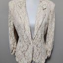 Nordstrom Nordstom Cupio Cream Lace Blazer Size Large Photo 0