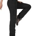 NEW Fleece Lined Water Resistant Windproof Winter Hiking Pants XS Black Photo 0