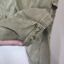 Lane Bryant  Army Green Straight Leg Cargo Women Plus Size 18 Punk Grunge Pants Photo 5