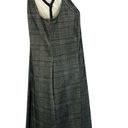 Apt. 9  Medium Sheath Dress Plaid Sleeveless Mock Neck Rear Zip Stretch Multi New Photo 3