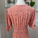 Faithfull the Brand Anthropologie Faithfull Margherita Smocked Mini Dress Pink Floral $130 6 Photo 8