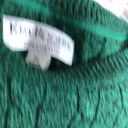 kim rogers  Sweater Sz PS Green Cable Knit Pullover Cotton Academia Preppy VTG Photo 2