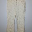 J.Crew  billie demi boot crop ivory embroidered jeans Photo 1