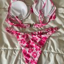 SheIn Pink Floral Bikini Photo 1