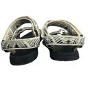 Teva  Original Universal Sandal Size 7 Boomerang White Gray Aztec Slide sz 7 Photo 4