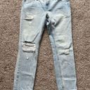 BDG  Urban Outfitters Jeans Denim distressed light wash  27W slim boyfriend low Photo 2