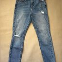 Carly Jean Los Angeles Carly Jean Skinny Jeans with Distressing Size 5 Photo 0