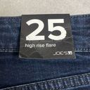Joe’s Jeans Joes Womens Size 25 High Rise Flare Leg Jeans Denim Blue Dark Wash Pockets New Photo 6