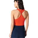 Sweaty Betty  Seamless Twist Back Tank Top In Resort Red Photo 2