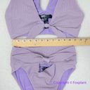 Beach Riot New! Set!  Free People Rib Dallas Emma bikini bottom lavender, size S Photo 3