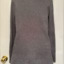 Harley Davidson  Sz S Gray Quarter Zip Knit Pullover Sweater Fair Isle Sleeve Photo 2