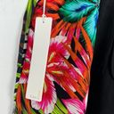 Line and Dot NWT  Rainbow Tropical Silk Pants Cropped Size Small S NEW Photo 11