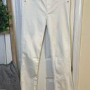 Abercrombie & Fitch  Skinny Bootcut White Jeans Photo 0