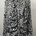 New York And Company  Top Womens Sz XL Leopard Print Rocker Girl Bikercore Punk Photo 0