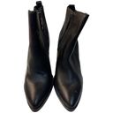 Blondo  Waterproof Ankle Boots Black Leather Block Heel Chelsea Zip Size 7.5 M Photo 1