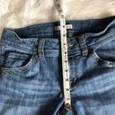 CAbi  Jeans Boot Cut Flap Pocket Distressed Medium Photo 4