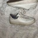 Sam Edelman Sam Eddleman Leather Poppy Sneaker Size 6 White Shoe Photo 2