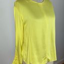 Something Navy  Yellow Long Sleeve Blouse Photo 1