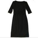 Jones New York  Dress Woven Front 1/2 Sleeve Black Photo 1