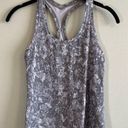 Lululemon  Women’s Gray Snakeskin Cool Racerback Nulu Tank Top 6 Photo 0