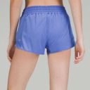 Lululemon  Hotty Hot High Rise Gym Shorts Wild Indigo Blue 12 NWT Photo 2