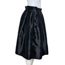 YA Los Angeles  Skirt Womens Medium Black A-Line Full Pleated Neutral Minimalist Photo 1