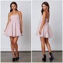 Cotton Candy LA Pink Babydoll Strapless Mini Babydoll Dress / L NWOT Photo 1