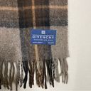 Givenchy  100% Pure New Wool Plaid Scarf Photo 6