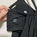 Athleta  Black Tanktop with Built in Sports Bra Photo 6