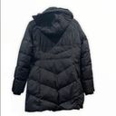 Guess  Black Hooded Duffle Coat Photo 3