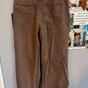 Pull & Bear  Dad Straight Leg Jeans In Brown Photo 5