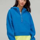 Lululemon Half-Zip Scuba Blue Nile Photo 0