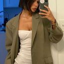 Sag Harbor  Olive Green Blazer  Photo 0