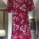 One Clothing One ❤️ Clothing Floral Wrap Dress Sz S Photo 1