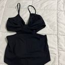 Abercrombie & Fitch  Soft A&F Collection Black Cutout Bodysuit Photo 1