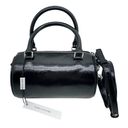 Marc Jacobs  New X Looney Tunes Coyote Barrel Black Leather Crossbody Purse Bag Photo 3