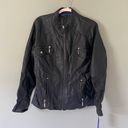 Apt. 9 Black Leather Jacket Photo 0